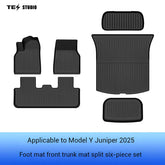 TPE Mats Floor Mats For Tesla Model Y Juniper